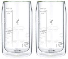 Ozeri Moderna Artisan Series 15 oz Double Wall Barista Coffee Glass picture