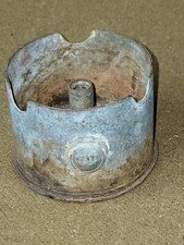 WWI Trench Art Ashtray Etched with Pierrefitte 17, March 1919 picture