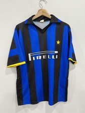 Vintage Inter Milan Recoba Soccer jersey pirelli picture