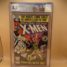X-MEN 137 CGC 8.0 VF WHITE PAGES 1980 DEATH OF PHOENIX BYRNE ART - CLASSIC picture