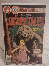 Scary Tales #8 Charlton 1976 Zeck Cover HIGH GRADE BRONZE AGE HORROR VF/NM 9.0 picture