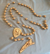 Huge Resin Catholic Wall Rosary Pope John XXIII Over 80