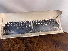 Original 1958 U.S. Navy Boot Camp Graduation Panoramic Group Photo Signed Dec picture
