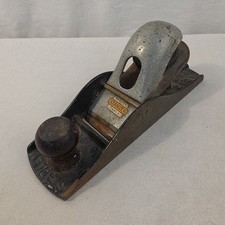 Vintage Stanley No 110 Block Plane Hand Woodworking Tool 7 Inch Cast Iron Sole picture