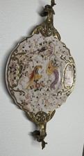 Rare Serried  Ltd. Vintage Chinoiserie-style Ceramic Serving Dish Huge 26x14 picture