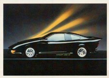 Concept 2000 GT 1987, Dream Cars Trading Card, Automobile - Not Postcard picture