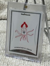 2022 zerocool VeeFriends SERIES 1 SYMPATHETIC SQUID Base Card only 22 Made HTF picture