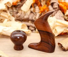 Bolivian Rosewood Tote & Knob for Stanley No 1 Hand Plane with a Low Knob picture