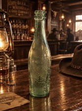 Vintage Anheuser Busch Bottle 1896 Unused Uncapped Baltimore SHIPS FREE IN USA picture