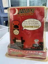 Marvel Daredevil Collectors Clock 2003 TEK Time – Kingpin – Working Lights – NIB picture