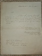 1840 Howard Stansbury ALS Corps Topographical Engineers Lake Erie Harbors picture