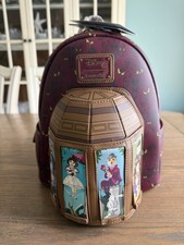 Disney Haunted Mansion Stretching Room Portraits Loungefly Mini Backpack - NWT picture