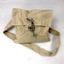 Rustic Haversack with Leather Tie Closure picture