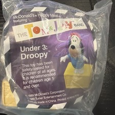 McDonald's 1990 TOM & JERRY BAND Droopy Spike Cartoon No Mic Stand Happy Meal picture