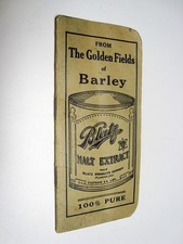 Circa 1924 Blatz Malt Extract Pocket Notebook, Milwaukee, Wisconsin picture
