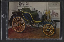 Panhard Levassor 1894-1895 Vintage Car/Automobile Postcard picture