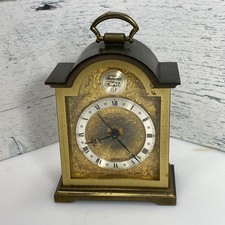 Vintage Swiza Tempus Fugit Brass Carriage Clock with Alarm ~ Swiss Made 1976 picture