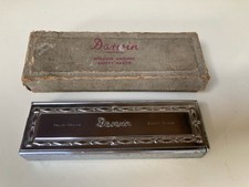 Vintage 1930s Darwin Universe Hollow Ground Safety Razor Set With Original Box picture