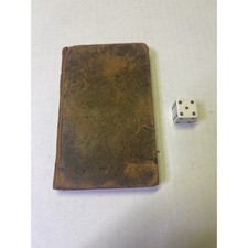 1830 New Testament Bible Methodist Episcopal Church Newyork Antique Pocket Bible picture