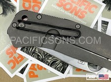Black Deep Carry Wire Pocket Clip for Spyderco Knives picture