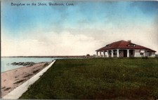 Vintage Bungalow on the Shore Westbrook CT Beach Postcard Neidlinger picture