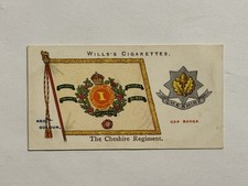 1908-1912 Wills's Cigarettes The Cheshire Regiment #9 picture