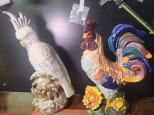 J Wilfred Ceramic Rooster And Barrington Collection Cockatoo picture