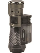 Vertigo by Lotus Cyclone Triple Torch Cigar Lighter Charcoal, New picture