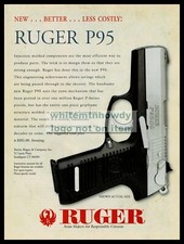 1996 RUGER P-95 P Series Pistol PRINT AD Collectible Gun Advertising picture