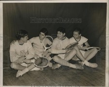 1939 Press Photo US Lawn tennis Roberrt Lee Bensinger, Irvin Doreman - net32817 picture