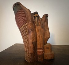 Ted Francis JR HOPI MANA’s Beautifully Hand Carved. 7 Inches Tall. picture