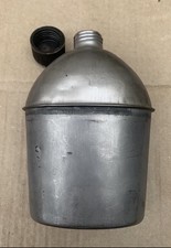 Original WWII US Military Metal Canteen 1945 Dated Vollrath picture