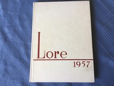 Lewistown High School Yearbook, Lore 1957,  Pennsylvania PA picture