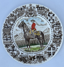 Royal Canadian Mounted Police Wood and Sons Collector Plate 10 in picture