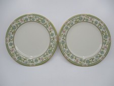 NORITAKE MIYOSHI - 2 SALAD PLATES - 8 1/2
