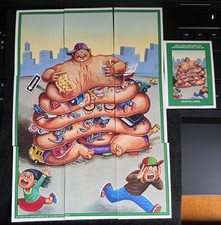 GPK ANS2 Complete 9 Card Green Border Puzzle Eaten Ethan + Preview Card Topps picture