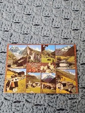 Val d'Hérens valley in the Valais canton of Switzerland Postcard picture