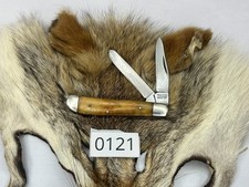 Vintage Parker Cut Co 95145 Trapper Knife Bone Handle Surgical Steel Japan 3.5