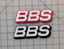 BBS Wheels Sticker Decal - High Quality UV Laminated Waterproof 4 yr Outdoor picture