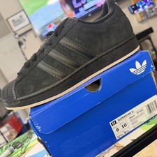 Black Adidas Superstar sneakers in US 9 #superstar #classic picture
