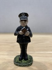 Philip Kraczkowski Policeman Hudson Pewter Figurine 1980 Vintage (3” Size) picture