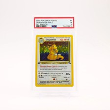 Dragonite - 4/62 PSA 5 Fossil 1st Edition Holo Rare Pokemon - EX picture