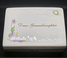 Ardleigh Elliot 2005 Granddaughter Porcelain Music Trinket Box picture