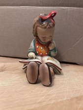 Rare Hummel Bookworm Girl TMK-1 1946-1948 US-Zone Germany (pre West Germany) picture
