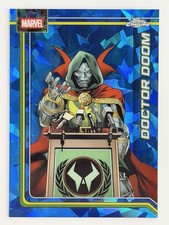 2026 Topps Chrome Sapphire Marvel Doctor Doom Refractor #028 picture