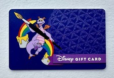 WALT DISNEY EPCOT FIGMENT Sparkling rainbow DISNEYLAND GIFT CARD picture