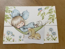 Vintage Suzi Angel card and six other hallmark stationery pieces from the 70s picture