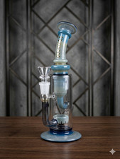9 '' Premium Glass Bong Heavy Glass Water Pipe Bubbler Glass Rig With Bowl picture