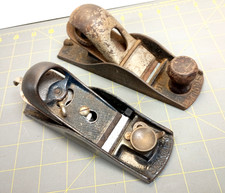 PAIR Vintage Stanley No 9 1/2 Block Plane No 110 Plane Old Estate Barn Find KG picture