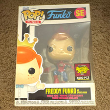 Funko Pop Freddy Funko as Spider-Man Vinyl Marvel Funko FunDays 2022 LE 4000 picture